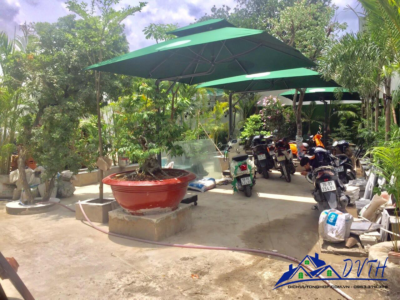 Ô dù che nắng tại Khánh Hòa